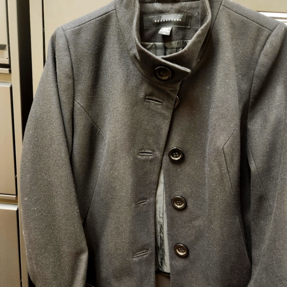 Womens wool peacoat